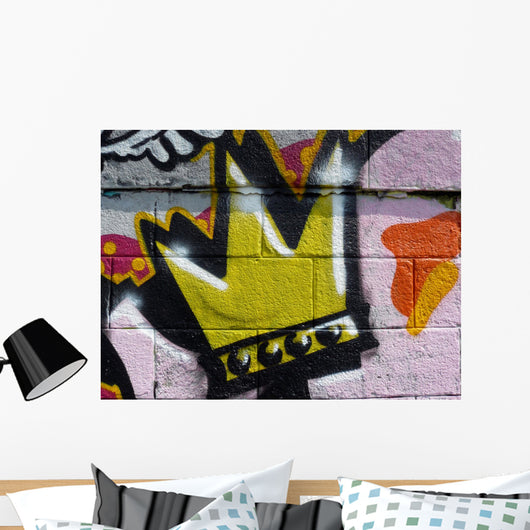 Graffiti Crown Wall Decal