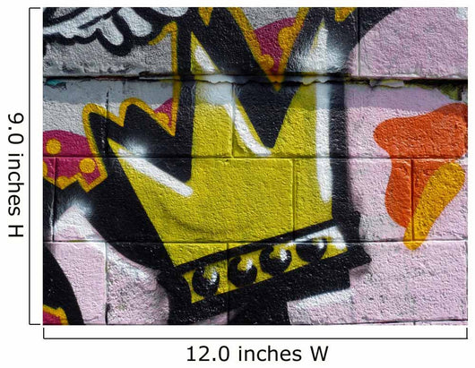 Graffiti Crown Wall Decal