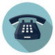 Desk Phone Icon Wall Decal