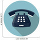 Desk Phone Icon Wall Decal