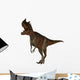 Ceratosaurus Nasicornis-3d Dinosaurs Wall Decal