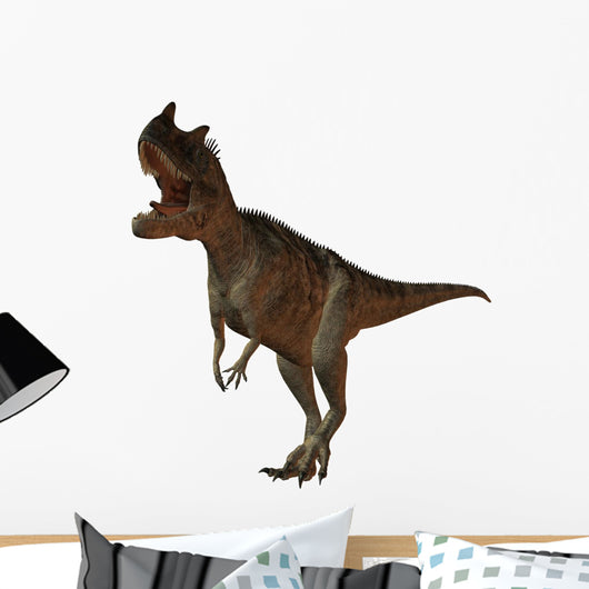 Ceratosaurus Nasicornis-3d Dinosaurs Wall Decal