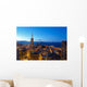 Downtown San Francisco Dusk Wall Decal