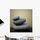 Pebbles Pyramid Rock Zen Wall Decal
