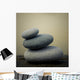 Pebbles Pyramid Rock Zen Wall Decal