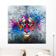 Rainbow Tiger Wall Decal