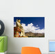 Buddha Statue and Himalayas Wall Decal