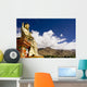 Buddha Statue and Himalayas Wall Decal
