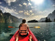 Kayaking Lake with Friend Wall Decal