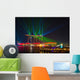 Laser Show Marina Bay Sands Wall Decal