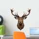 Deer Head Wall Decal