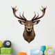 Deer Head Wall Decal