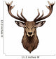 Deer Head Wall Decal