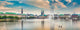 Binnenalster Inner Alster Lake Wall Decal