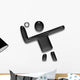 Handball Symbol Wall Decal