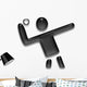 Handball Symbol Wall Decal