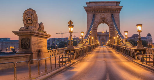 Szechenyi Chain Bridge Budapest Wall Decal