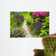 Lush Blooming Summer Garden Wall Decal