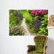 Lush Blooming Summer Garden Wall Decal