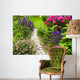 Lush Blooming Summer Garden Wall Decal