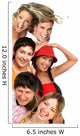 Young Happy People Smiling Wall Decal