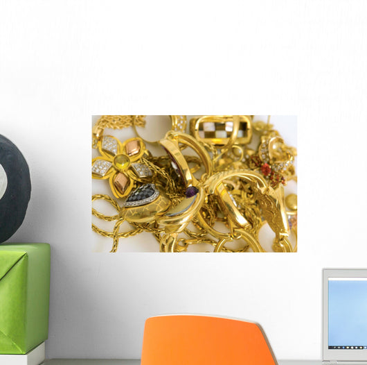 Gold Wall Decal