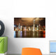 Hong Kong Skyline Lights at Night Wall Decal