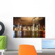 Hong Kong Skyline Lights at Night Wall Decal