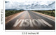 Vision Written Rural Road Wall Decal