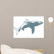 Shark Illustration Wall Decal