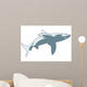 Shark Illustration Wall Decal