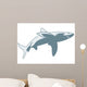 Shark Illustration Wall Decal