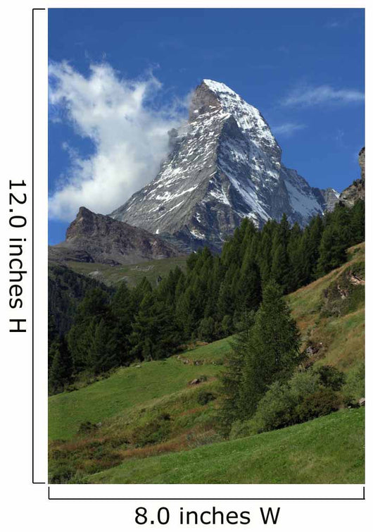 Matterhorn Wall Decal