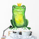 Frog Crown Watercolor Wall Decal