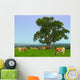 Dairy Cows Early Morning Wall Decal