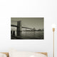 Brooklyn Bridge Black Wall Decal