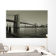 Brooklyn Bridge Black Wall Decal