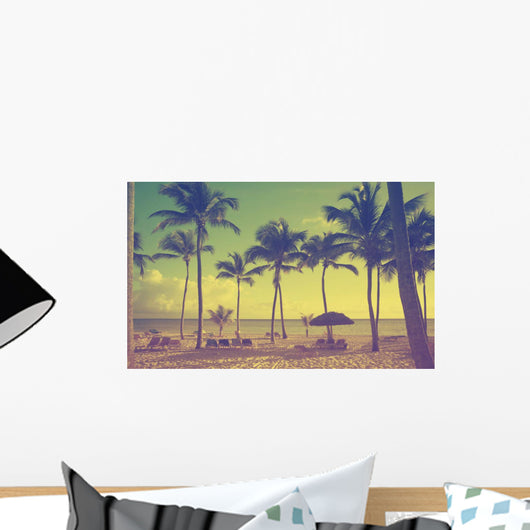 Art Beautiful Retro Seaside Wall Decal
