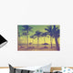 Art Beautiful Retro Seaside Wall Decal