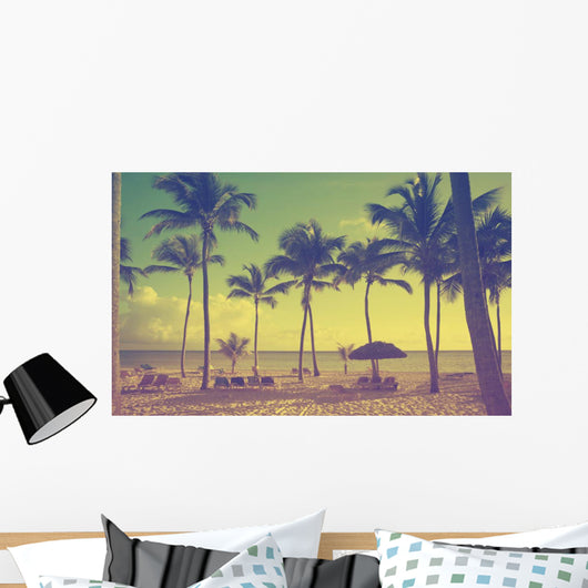 Art Beautiful Retro Seaside Wall Decal