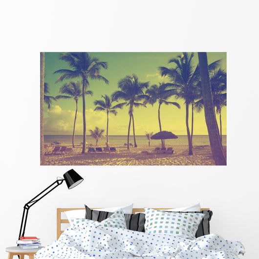 Art Beautiful Retro Seaside Wall Decal