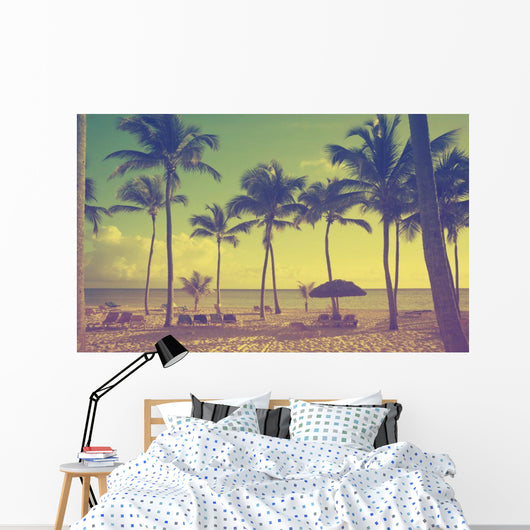 Art Beautiful Retro Seaside Wall Decal