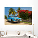 Classic Cuban Car Wall Decal