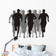 Abstract Vector Illustration Marathon Wall Decal