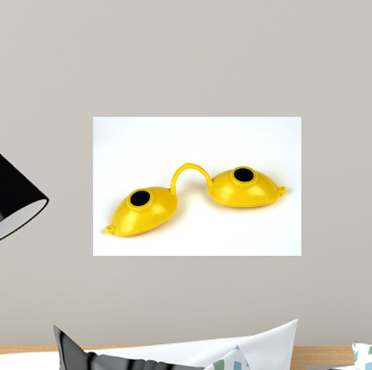 Tanning Goggles Wall Decal