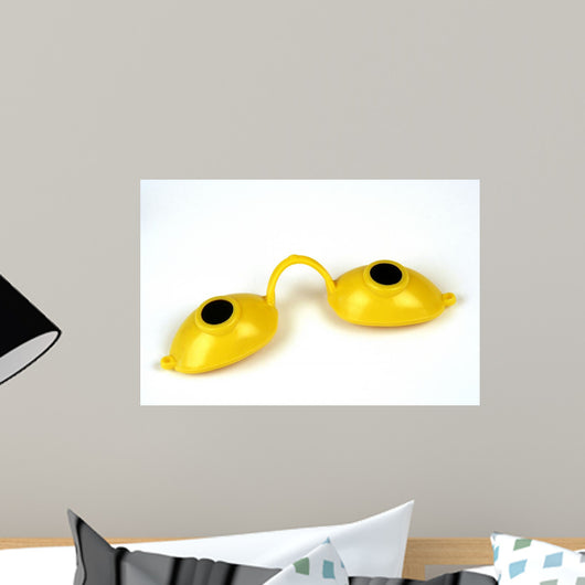 Tanning Goggles Wall Decal