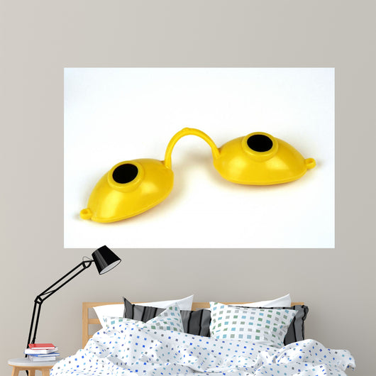 Tanning Goggles Wall Decal