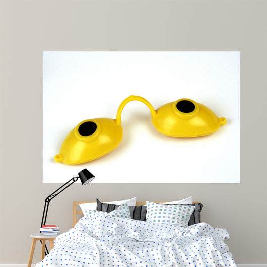 Tanning Goggles Wall Decal