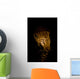 Leopard Portrait Bei Nacht Wall Decal