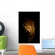 Leopard Portrait Bei Nacht Wall Decal